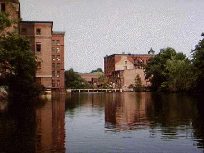 Dam at Dorchester Lower Mills